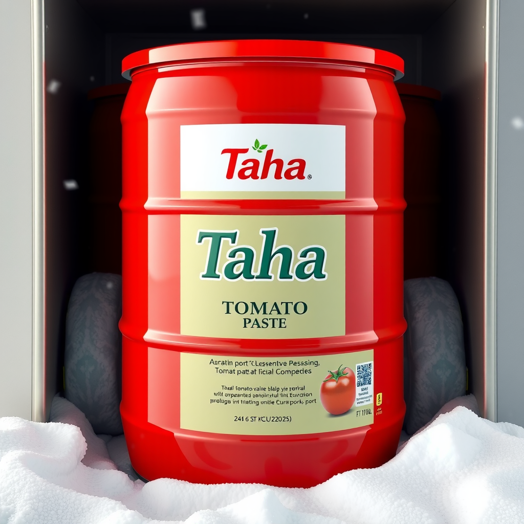 عرضه رب گوجه فرنگی برند طاها